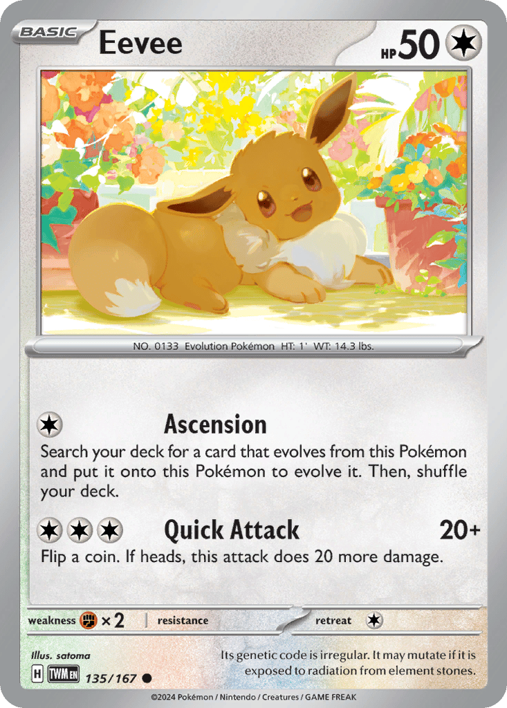 Eevee card