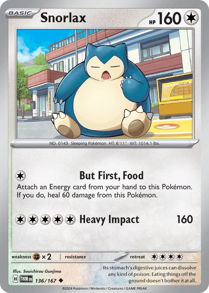 Snorlax card