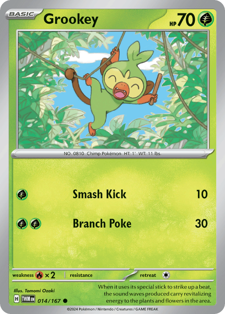 Grookey card
