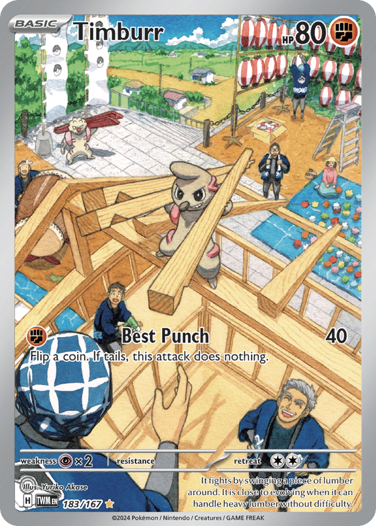 Timburr card