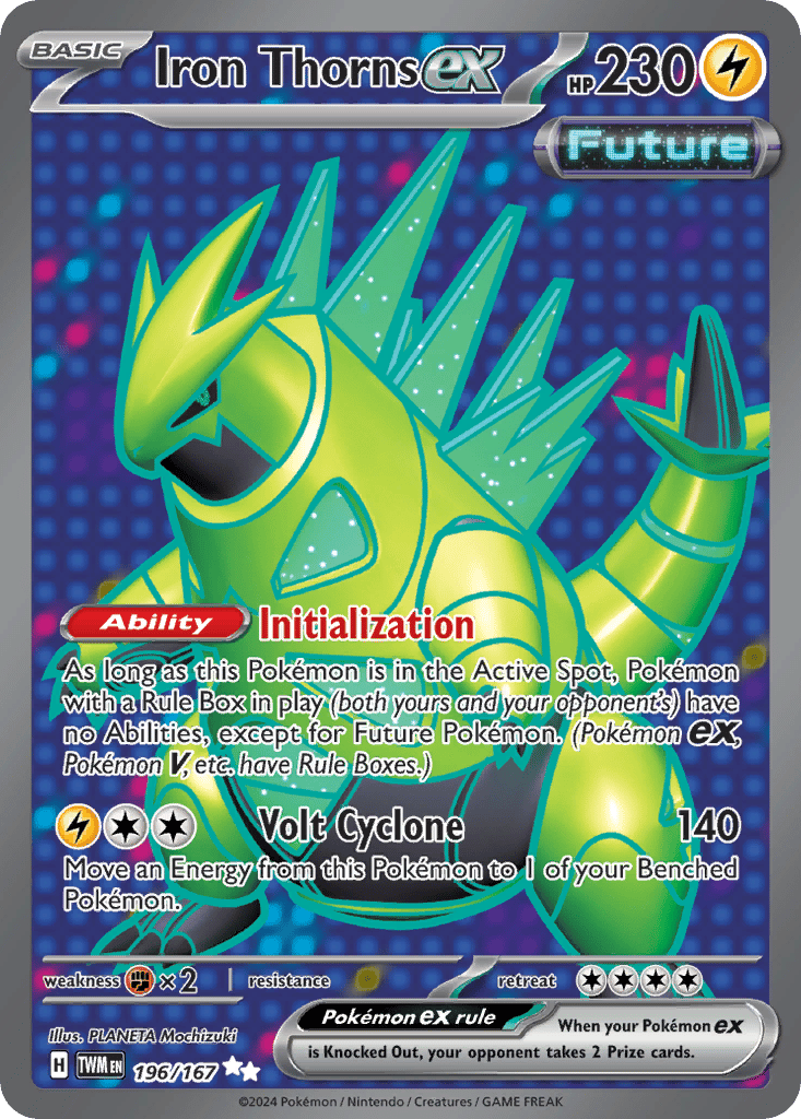 Iron Thorns ex card