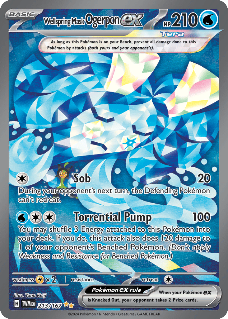 Wellspring Mask Ogerpon ex card