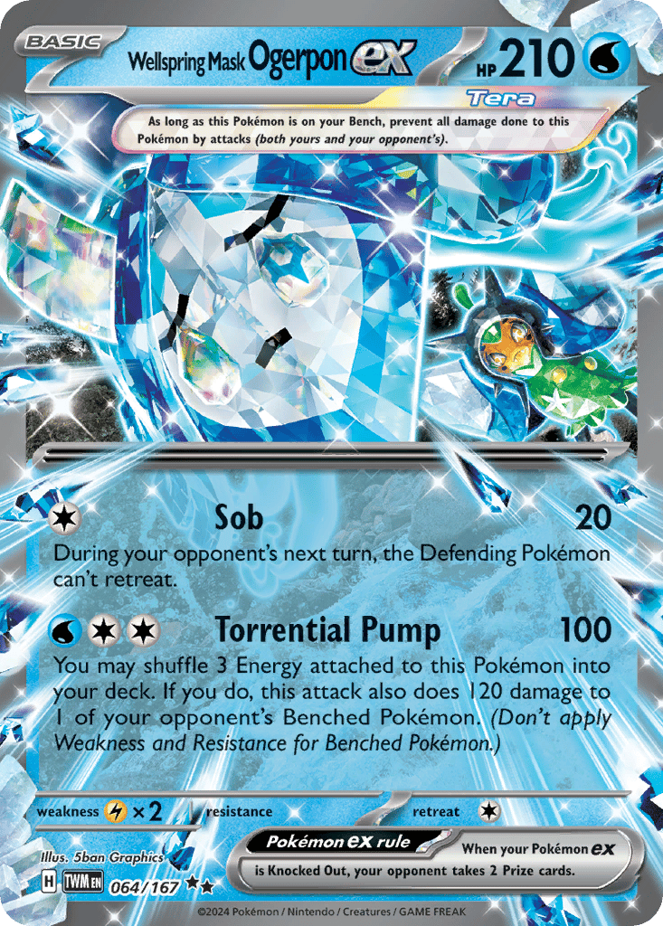Wellspring Mask Ogerpon ex card
