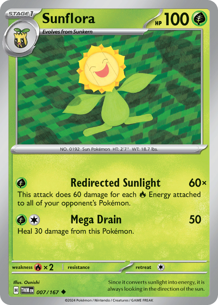 Sunflora card