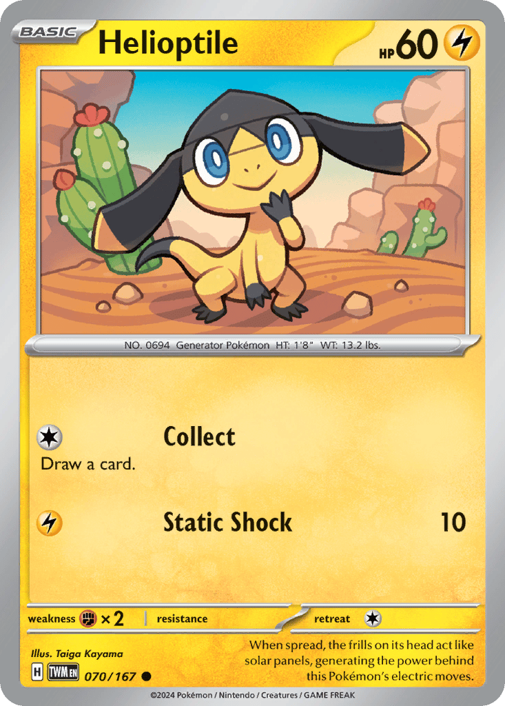 Helioptile Cards | Dex - for TCG Collectors