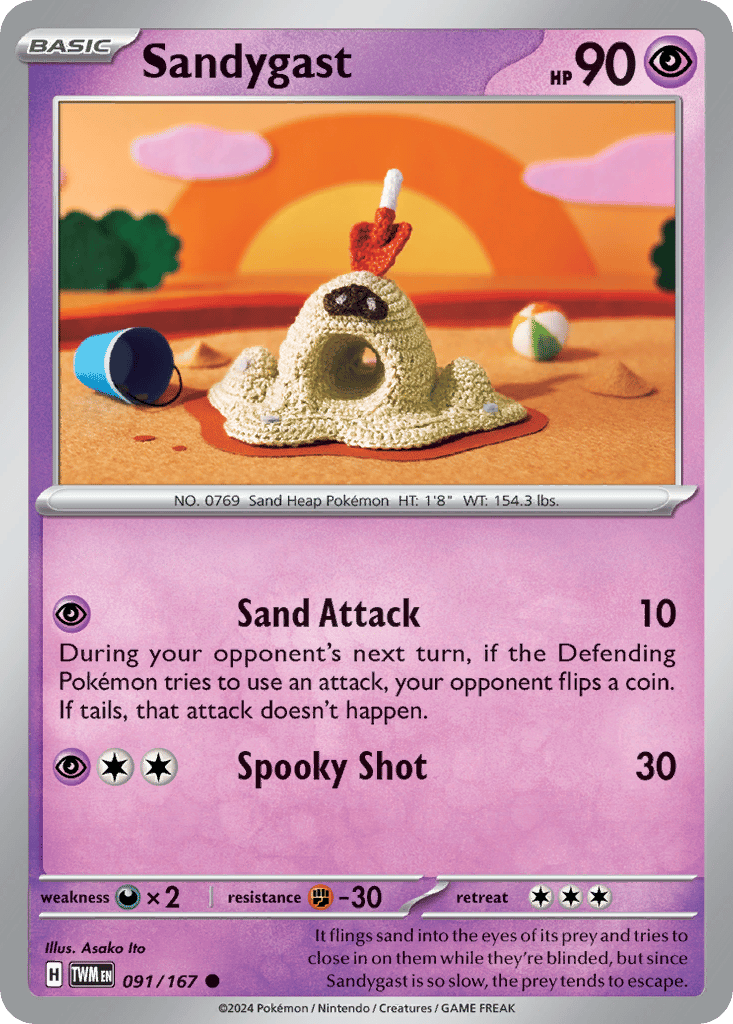 Sandygast | Dex - for TCG Collectors