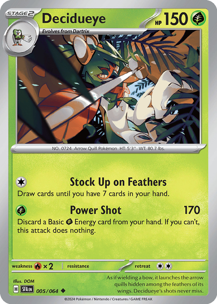 Decidueye card