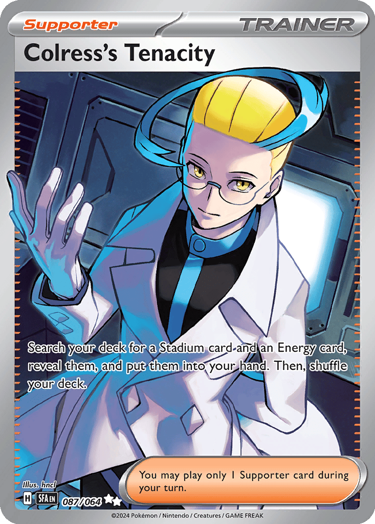 Colress's Tenacity card