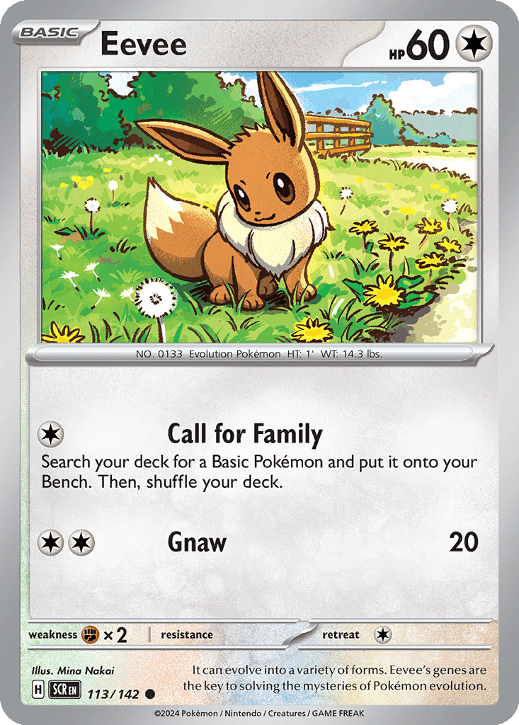 Eevee card