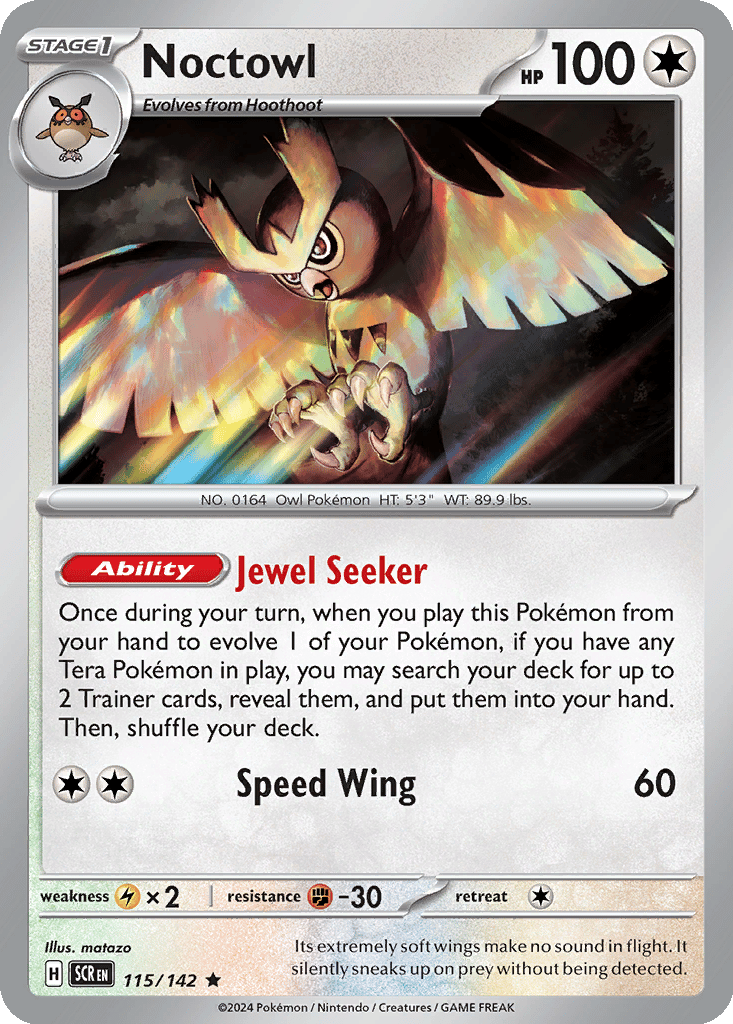 Noctowl Cards | Dex - for TCG Collectors