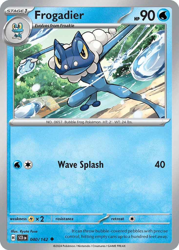 Frogadier card