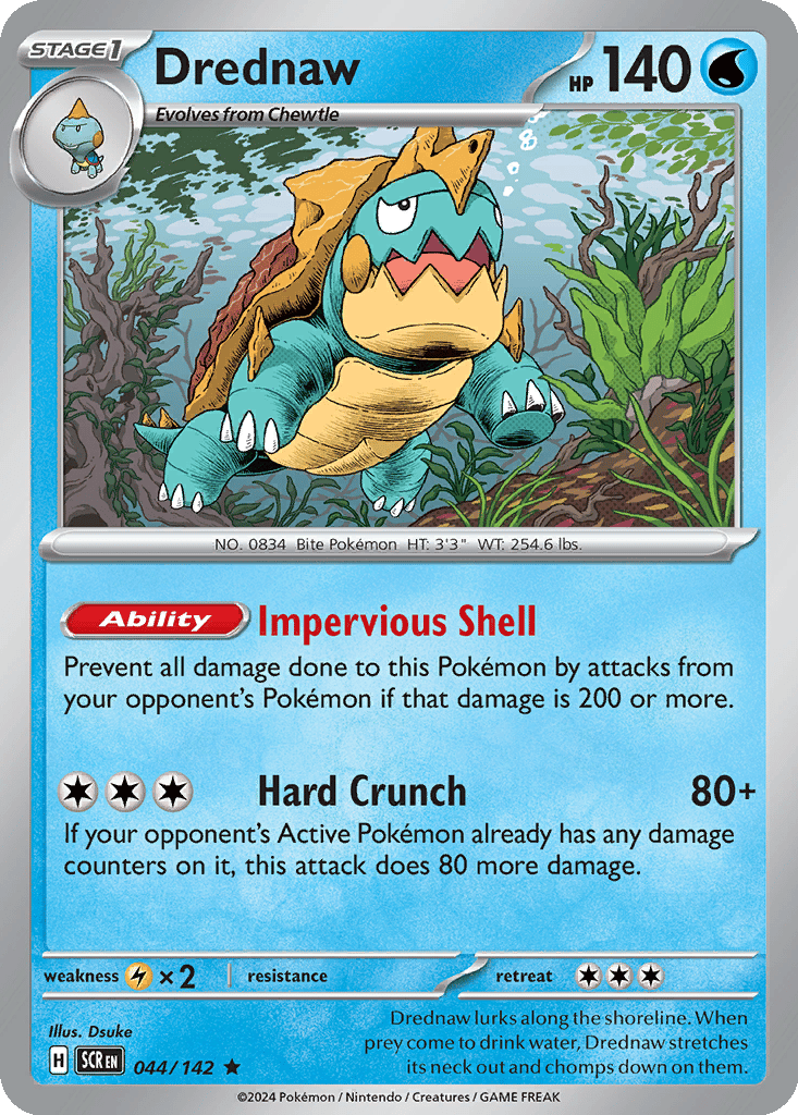 Drednaw card