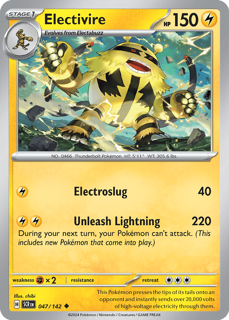 Electivire card