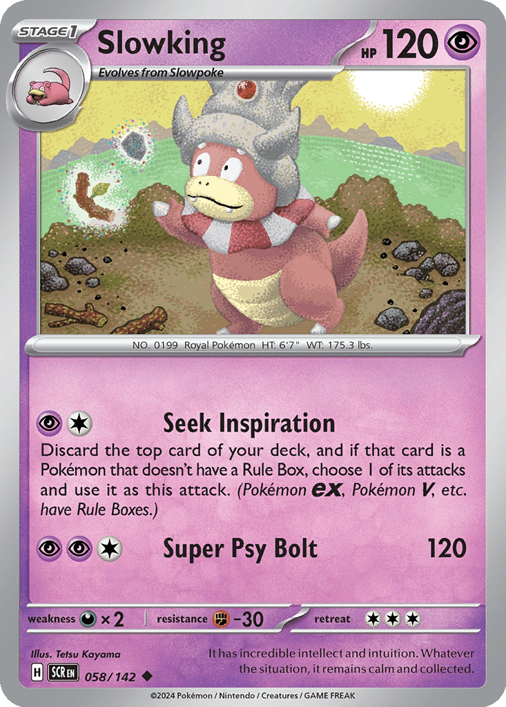 Slowking card