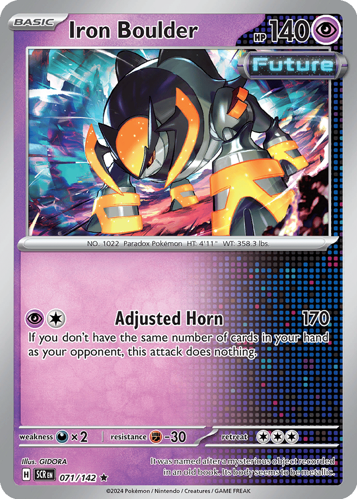 Iron Boulder card
