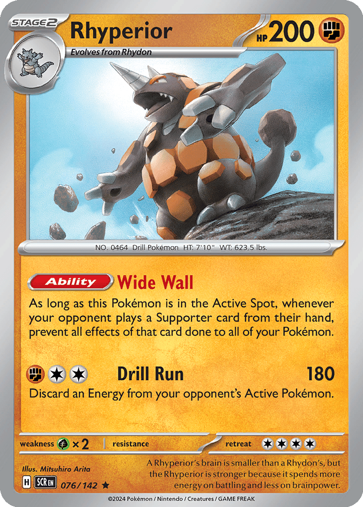 Rhyperior card