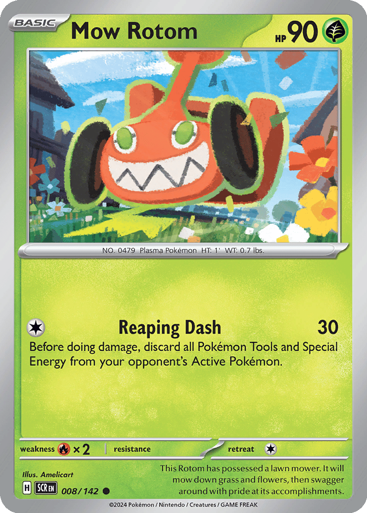 Mow Rotom card