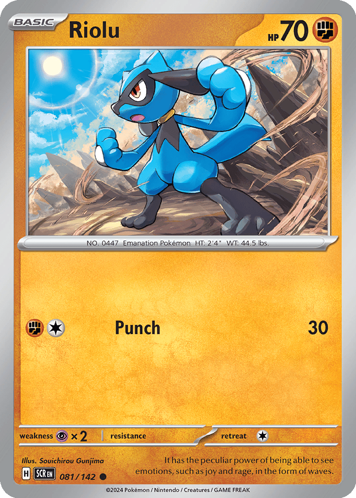 Riolu card