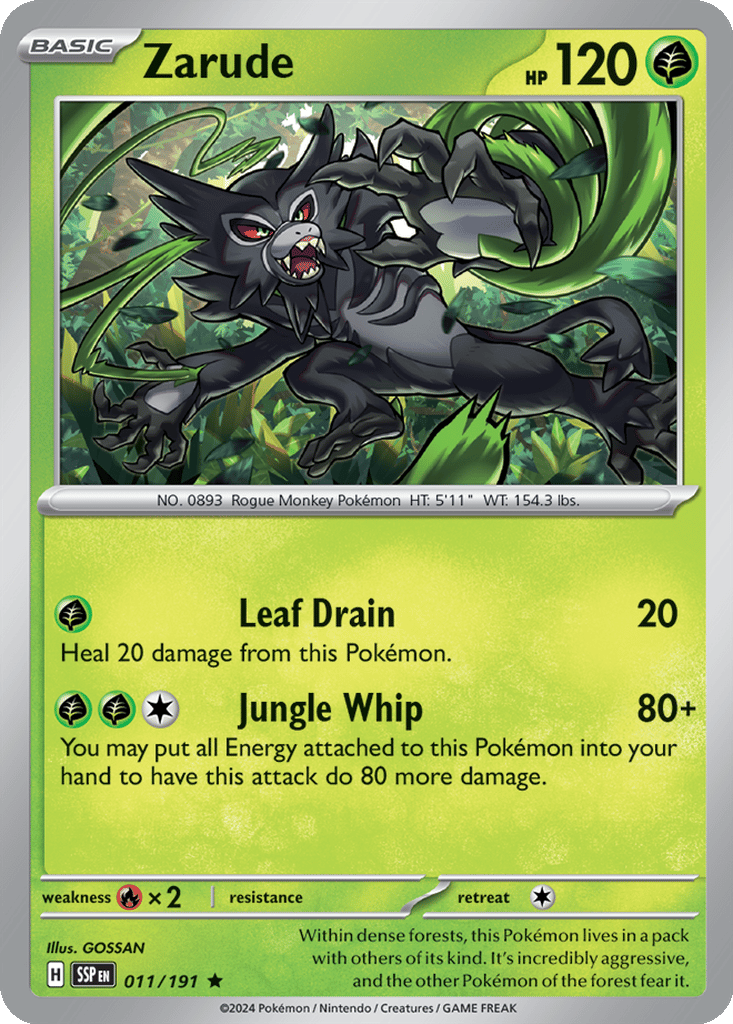 Zarude card