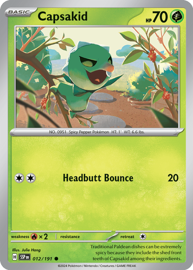 Capsakid card