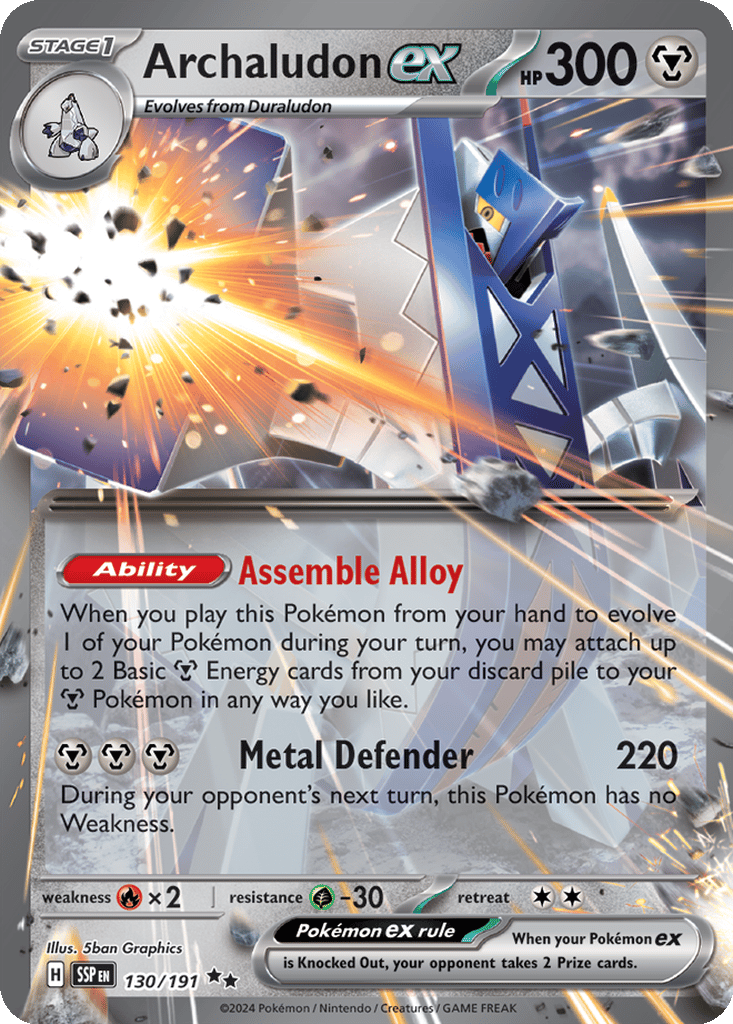 archaludon pokemon card Archaludon ex | Dex