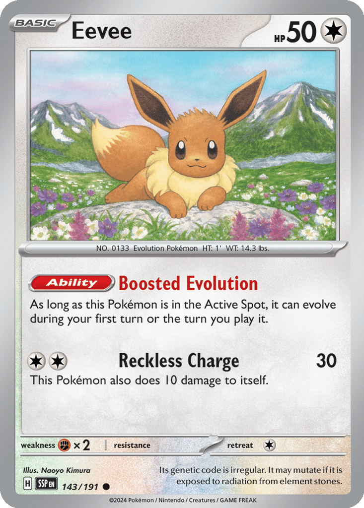Eevee card
