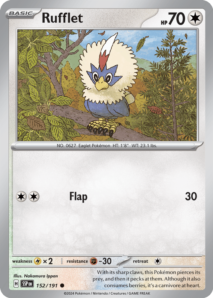 Rufflet card