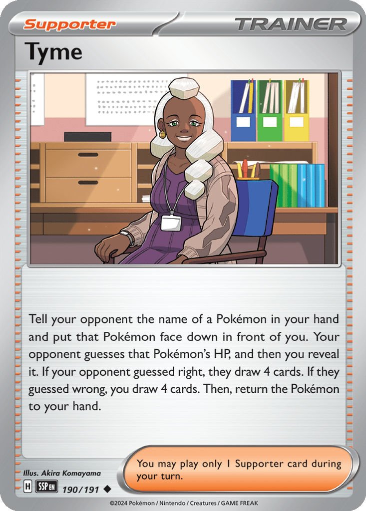 Tyme card