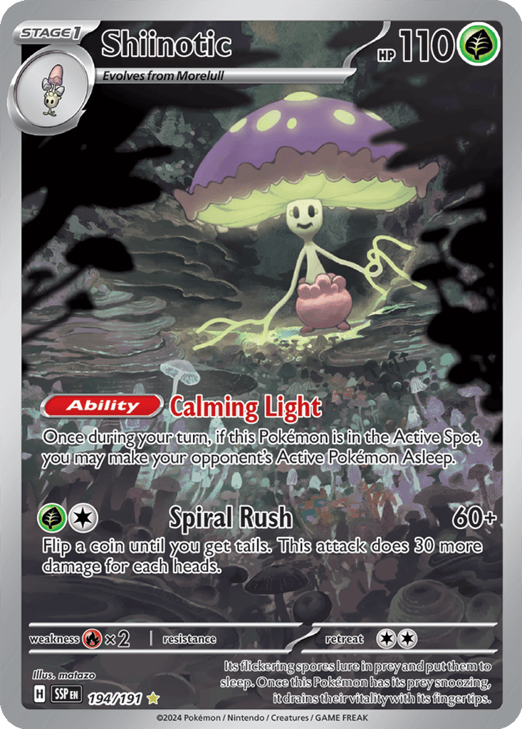 Shiinotic card