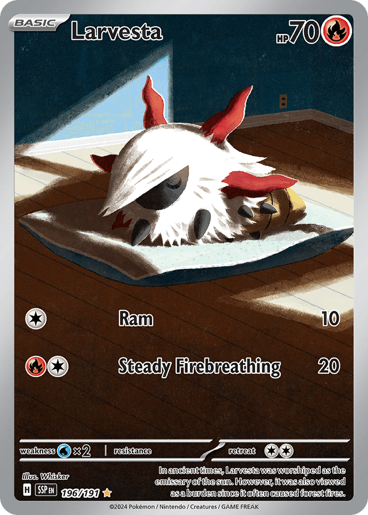 Larvesta card