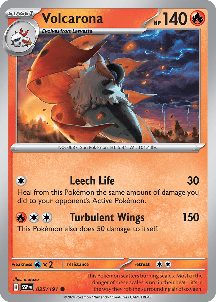 Volcarona card