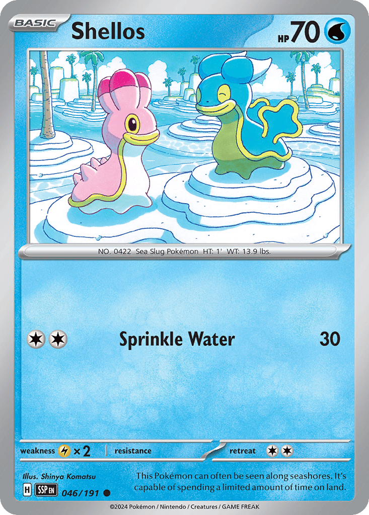 Shellos card