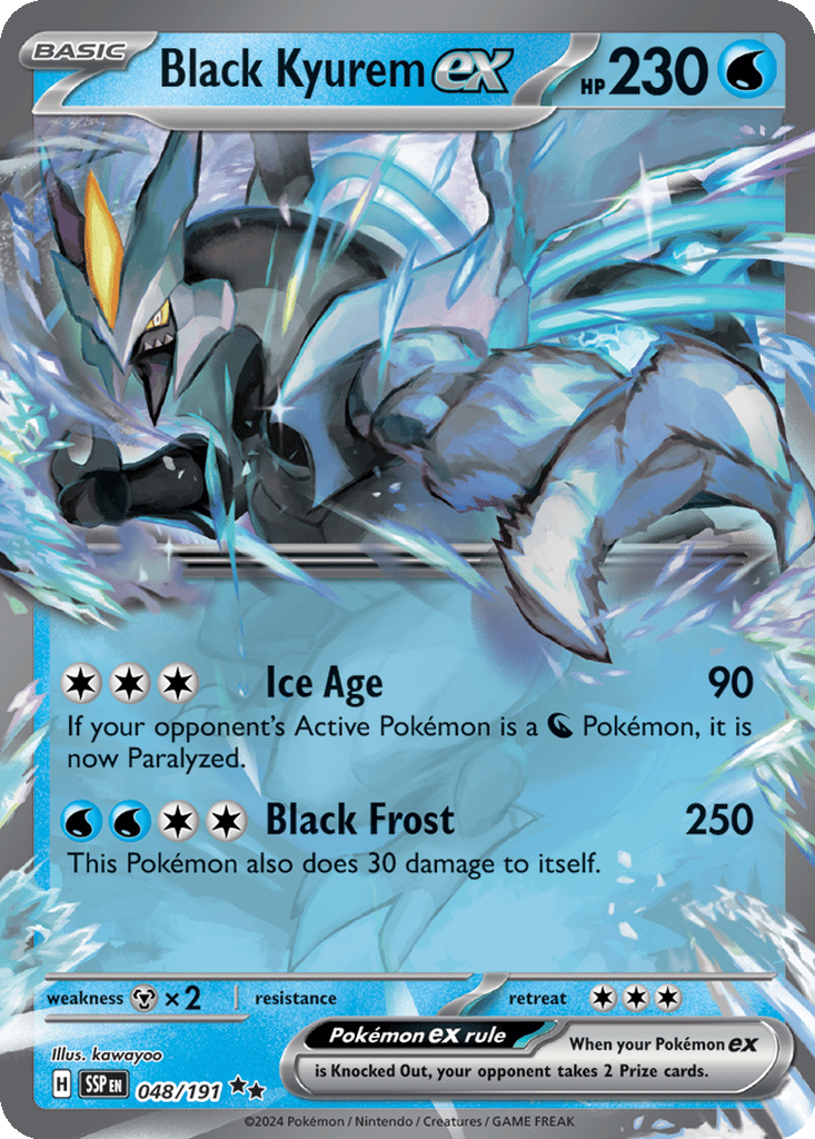 Black Kyurem ex card