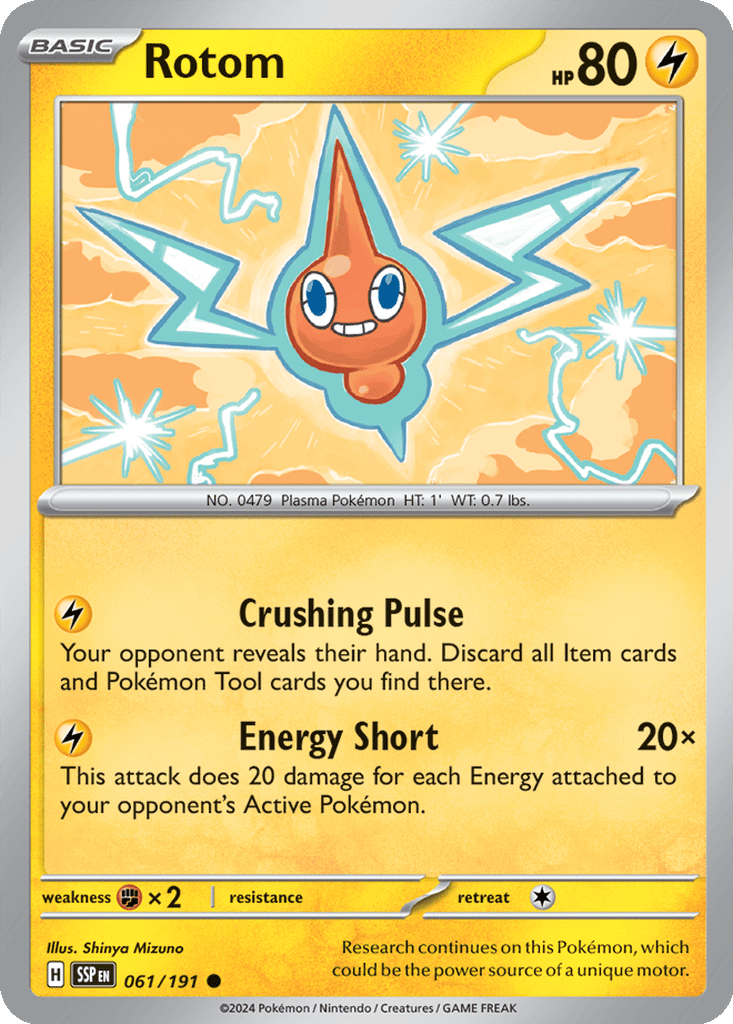 Rotom card