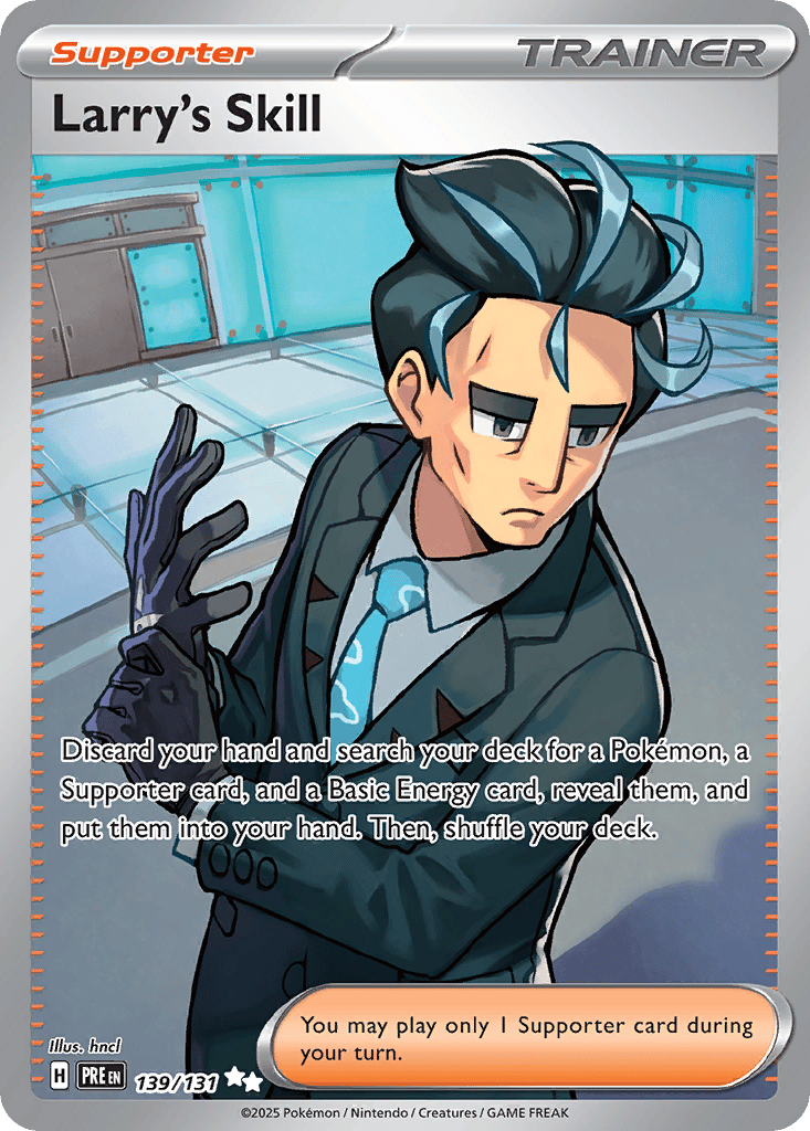 Larry's Skill card