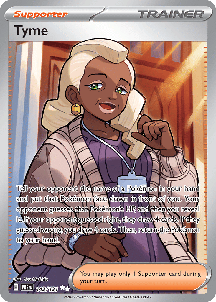 Tyme card