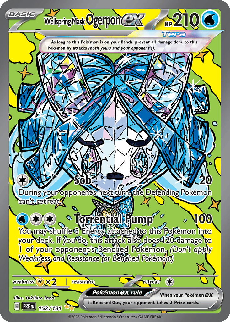 Wellspring Mask Ogerpon ex card