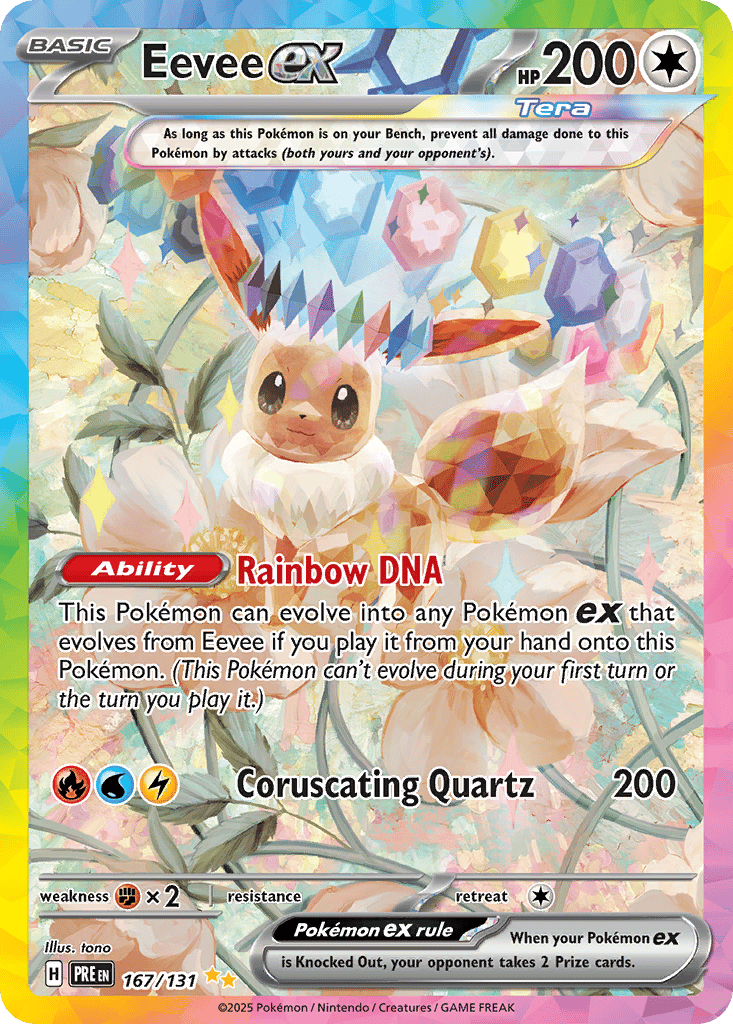 Eevee ex card
