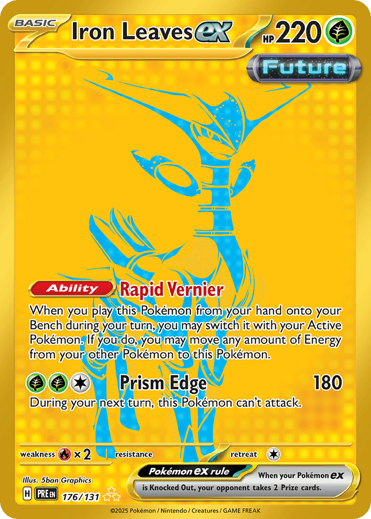 Iron Leaves ex card