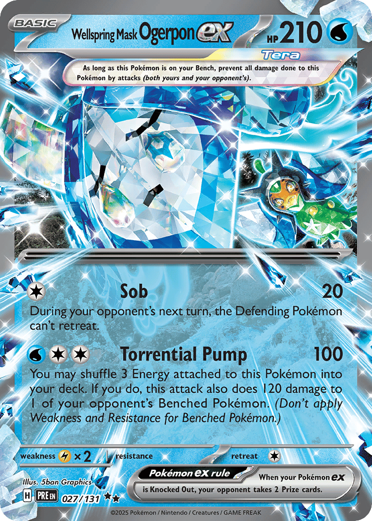 Wellspring Mask Ogerpon ex card