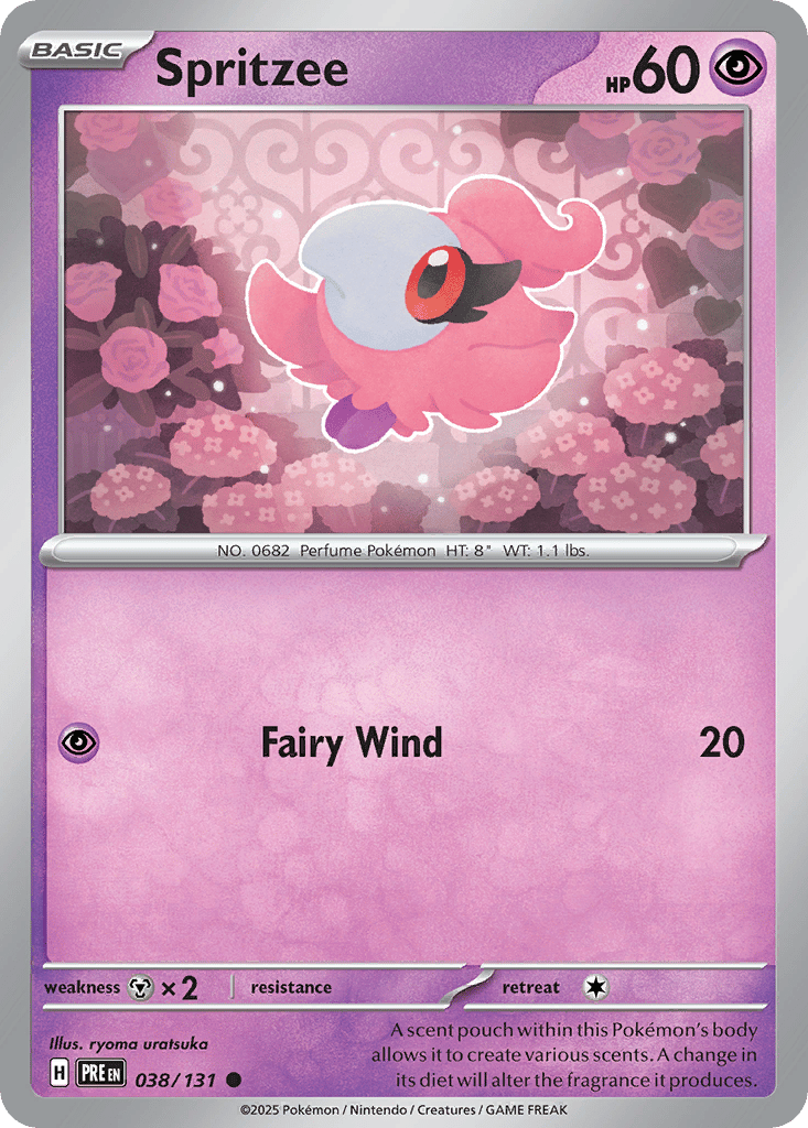 Spritzee card