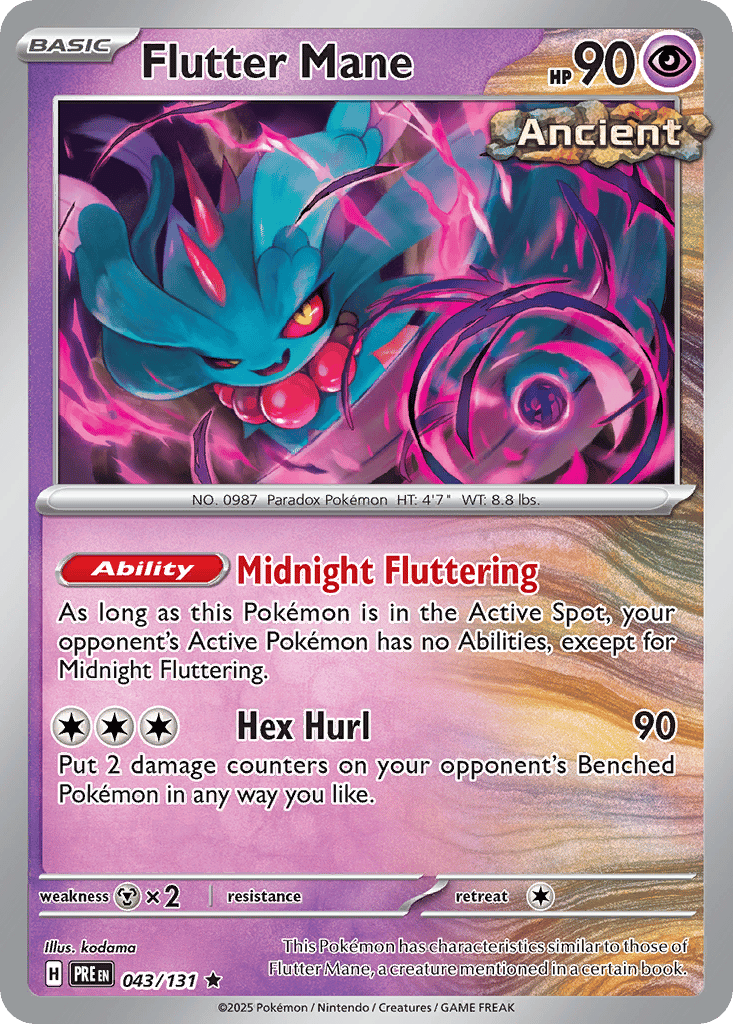 Flutter Mane card