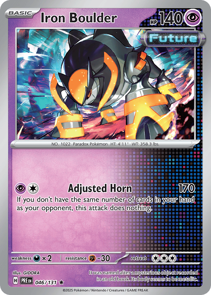 Iron Boulder card