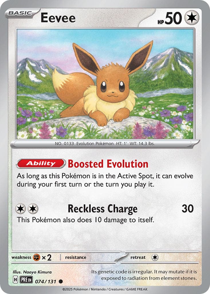 Eevee card