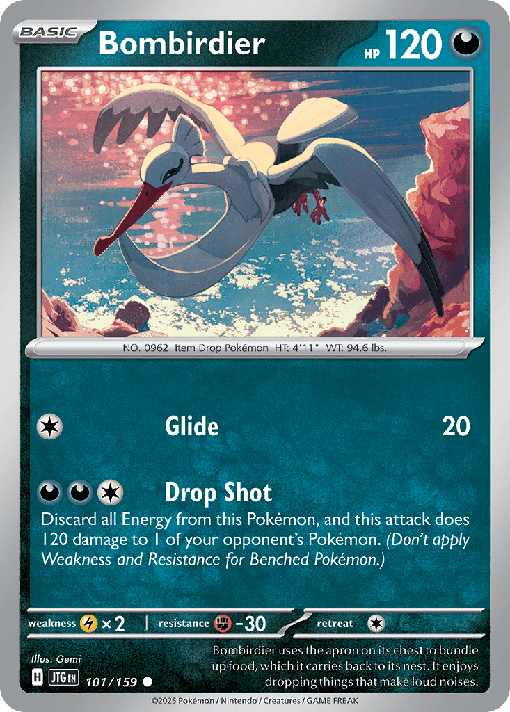 bombirdier pokemon card value Golden in Pokmon TCG Pocket Gameplay shuffle your deck Pokemon - Bombirdier ex 156/182