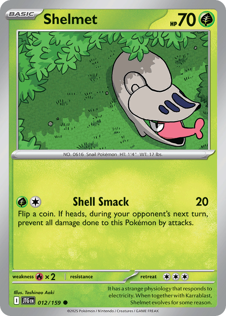 Shelmet card