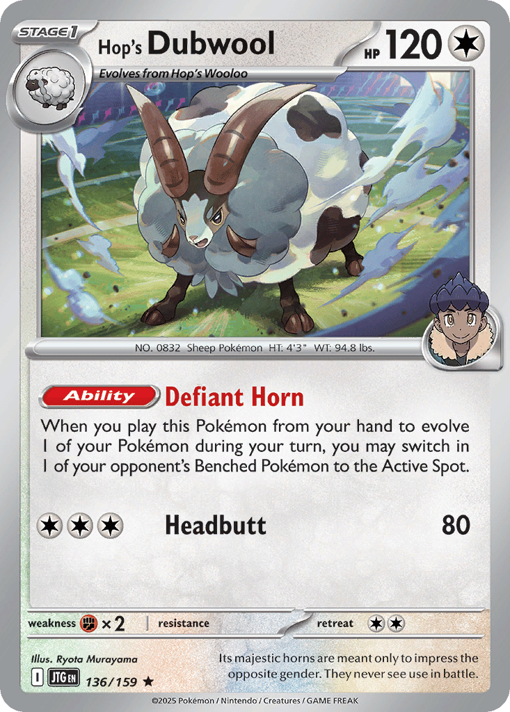 Hop's Dubwool card