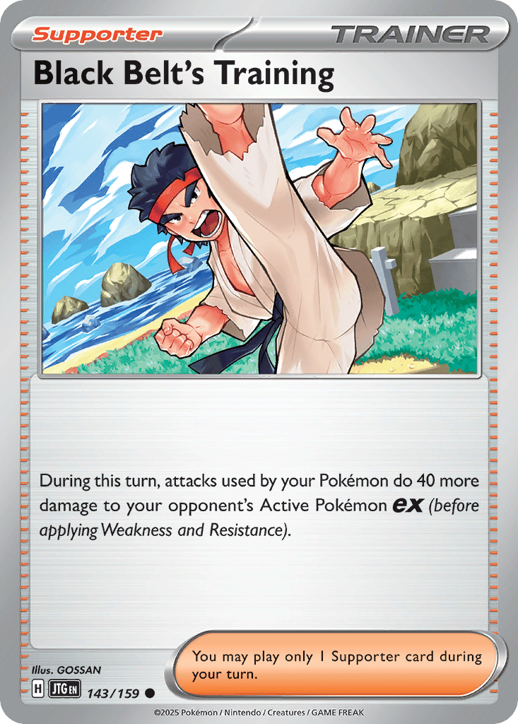 Black Belt's Training | Dex - for TCG Collectors