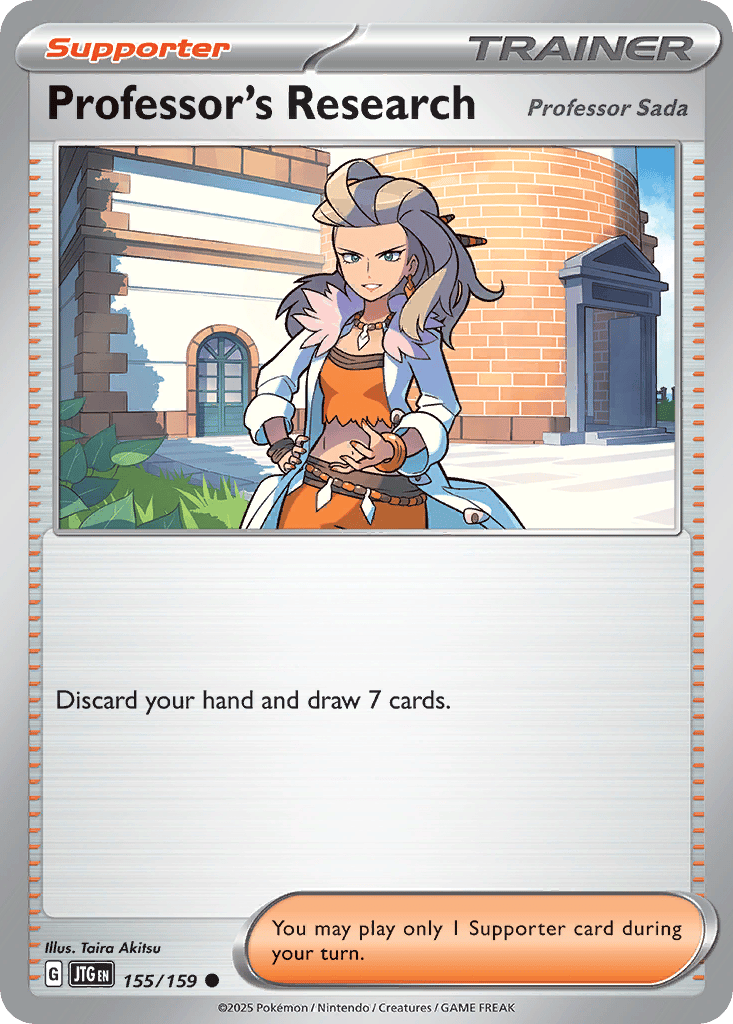 Professor's Research (Professor Sada) card