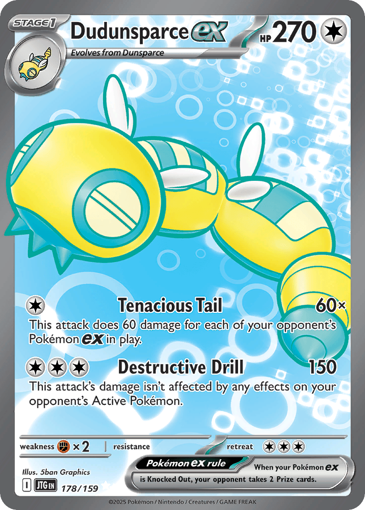 Dudunsparce ex card